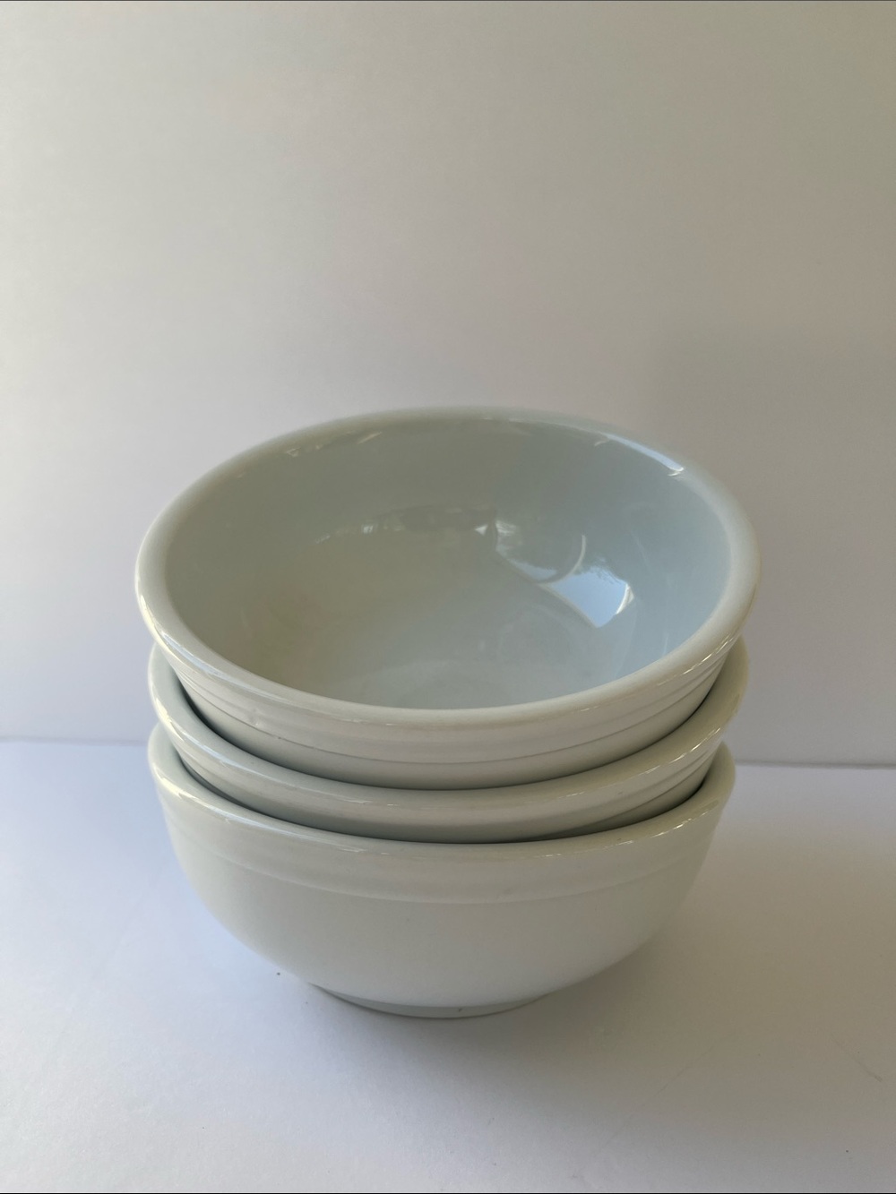 Williams Sonoma 3  Bowls Cereal -Chili -Soup Pantry Collection Stoneware